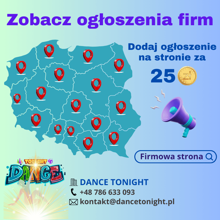 Ogłoszenia firm na stronie